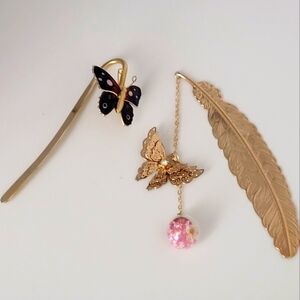 2 Butterfly Book Marks